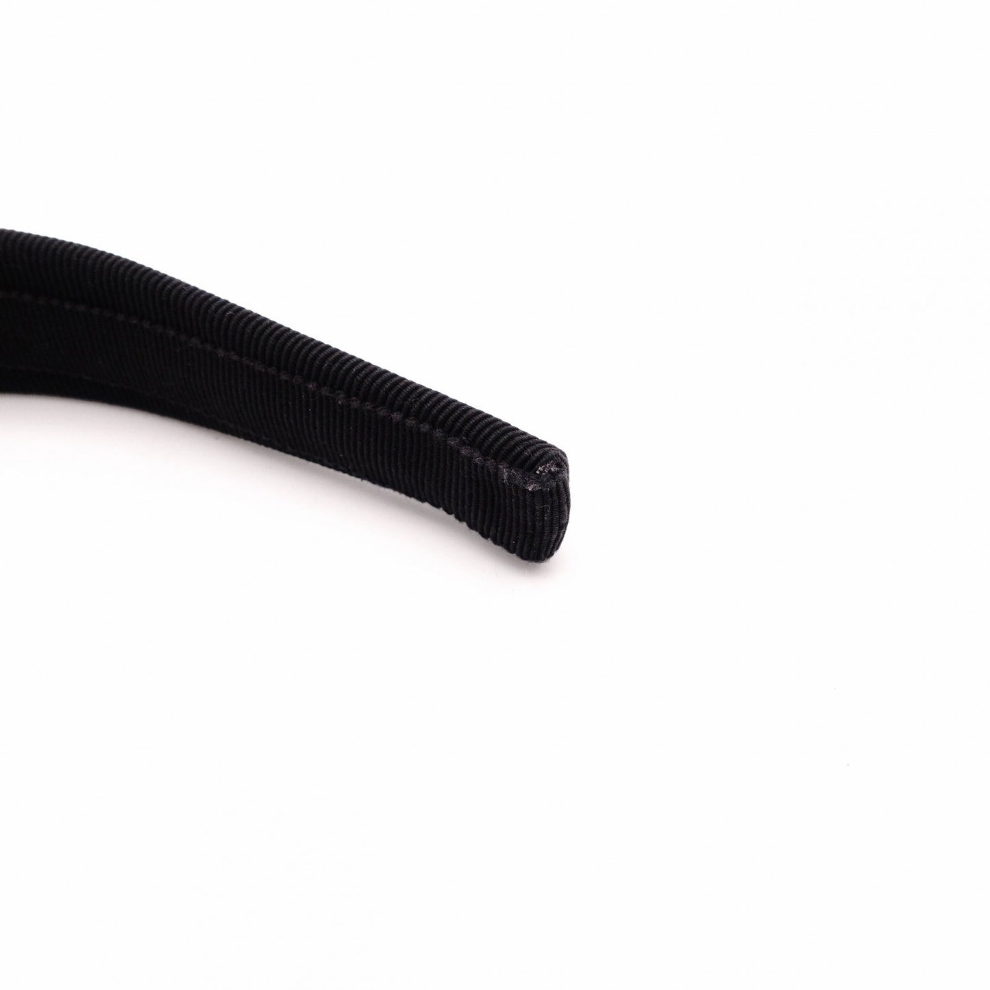 Salvatore Ferragamo Vara Hair Accessory Canvas Black