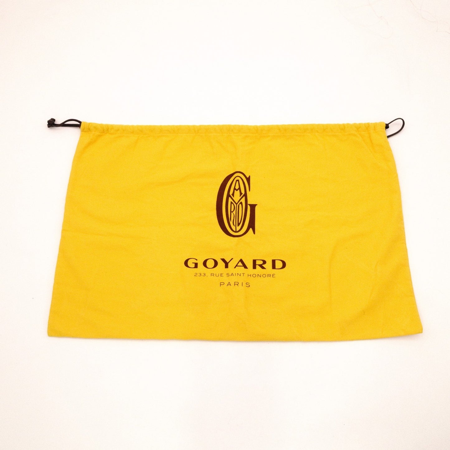 GOYARD Saint Louis PM Tote Bag, PVC and Leather, Black, Shoulder Bag