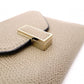 Valextra Iside Wallet, Tri-fold Wallet, Leather, Beige, Gold Hardware, Wallet