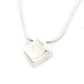CHANEL Camellia Pendant Necklace Silver Sterling Silver 925 Approx. 18g coco 7-9-315