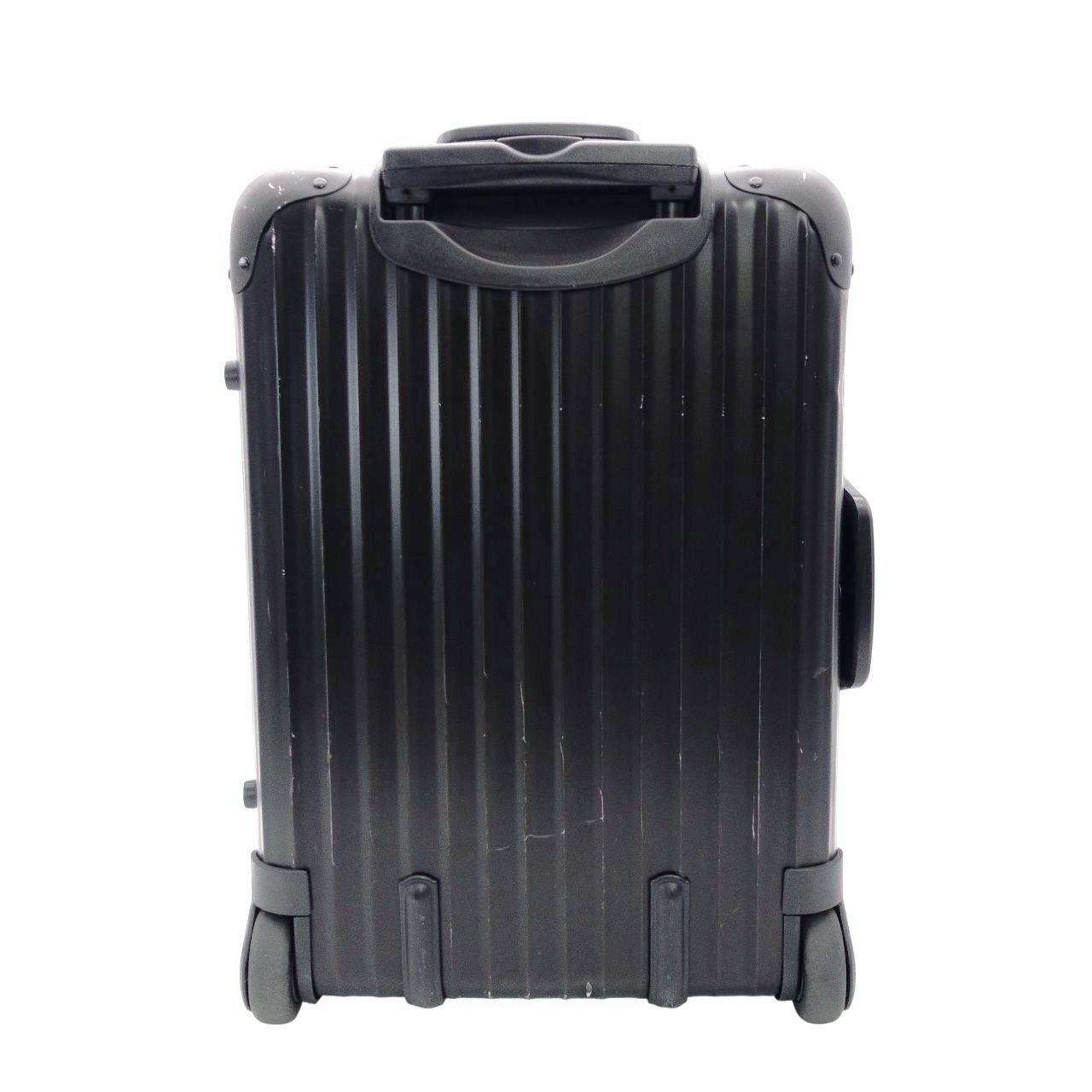 RIMOWA 986.11 32L Topaz Stealth 2-Wheel Carry-On Black