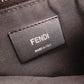 FENDI By the Way Handbag, Leather, Blue and Gray, 2-Way Crossbody