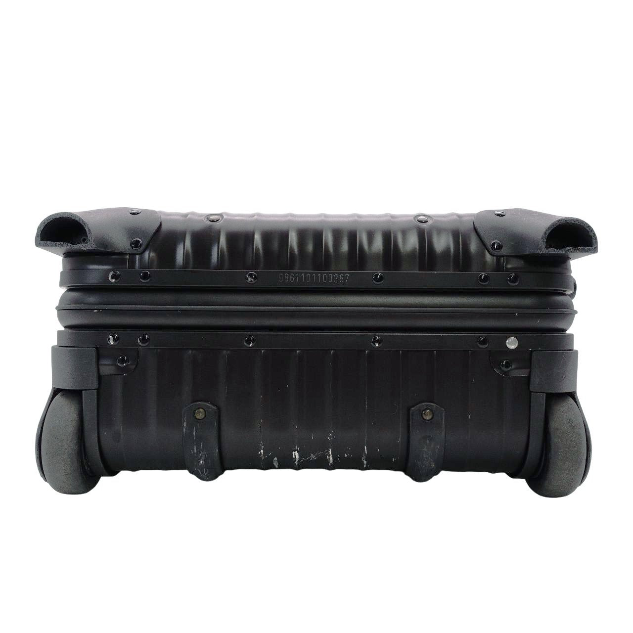 RIMOWA 986.11 32L Topaz Stealth 2-Wheel Carry-On Black