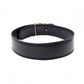 LOEWE Anagram Handbag, Leather, Black, Gold Hardware, Size 65, Wide Strap