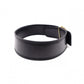 LOEWE Anagram Handbag, Leather, Black, Gold Hardware, Size 65, Wide Strap