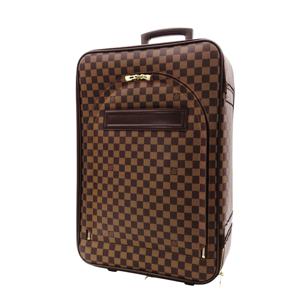 LOUIS VUITTON Pegasus 55 Damier Ébène Carry Bag in Brown