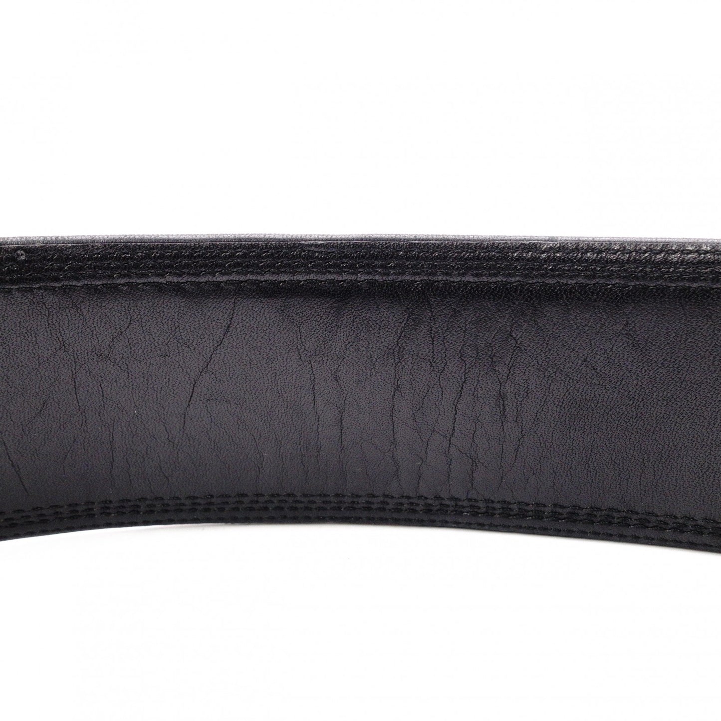 LOEWE Anagram Handbag, Leather, Black, Gold Hardware, Size 65, Wide Strap