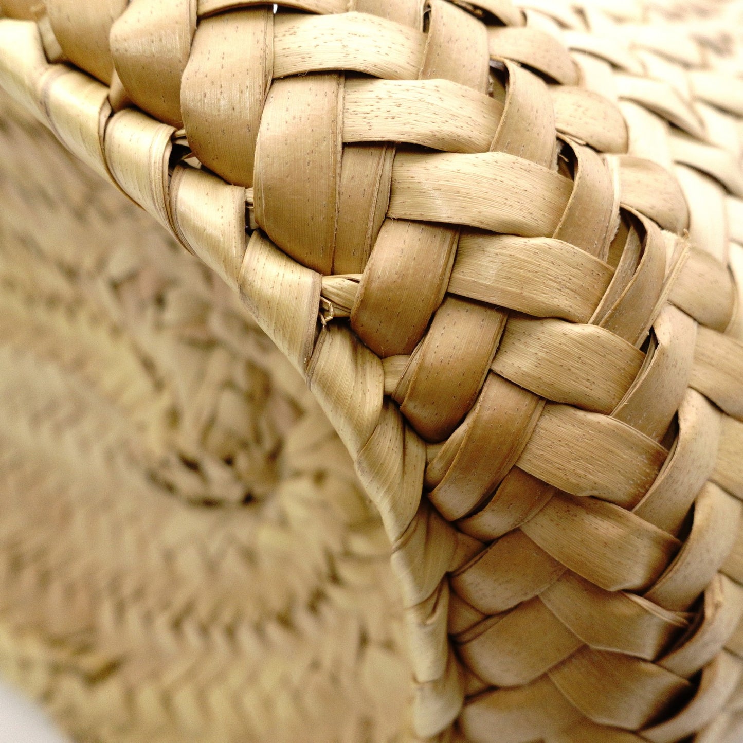 LOEWE Large Basket Handbag, Raffia/Leather, Beige, Woven Bag