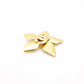 CHANEL Brooch Metal Gold Metal CC Logo