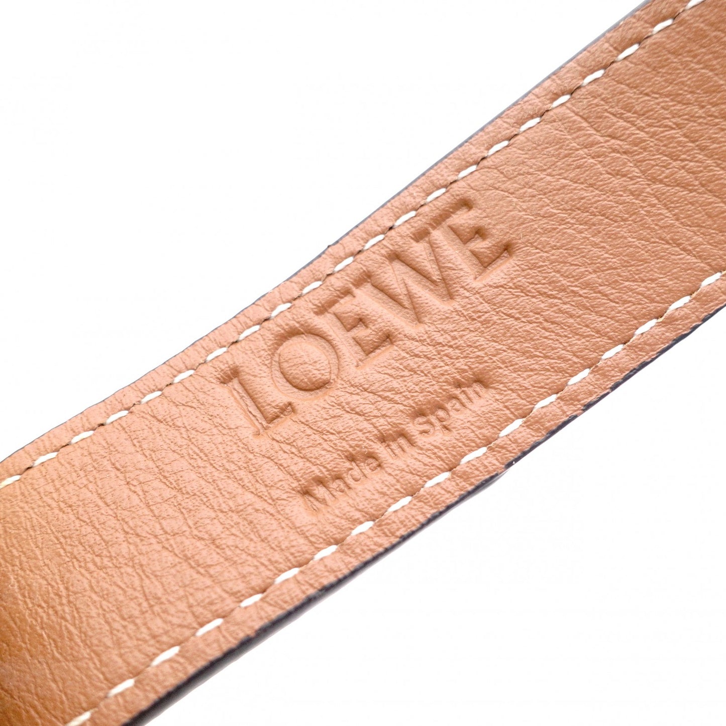 LOEWE Large Basket Handbag, Raffia/Leather, Beige, Woven Bag