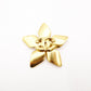 CHANEL Brooch Metal Gold Metal CC Logo