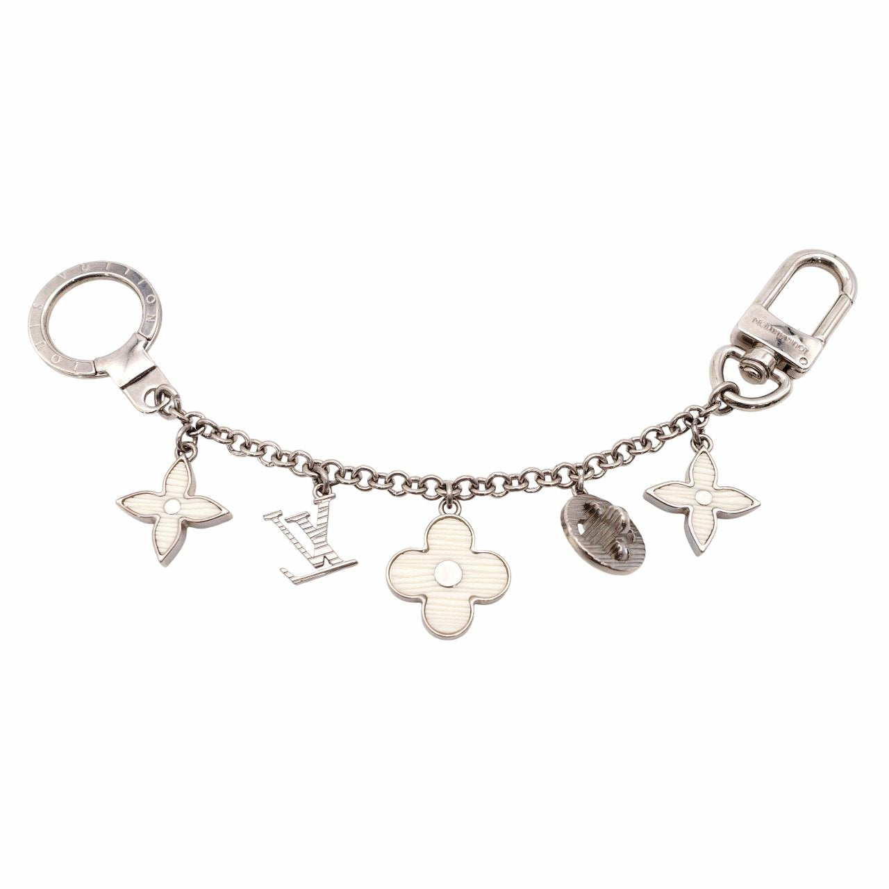 Louis Vuitton Charm Metal/Plastic Silver White