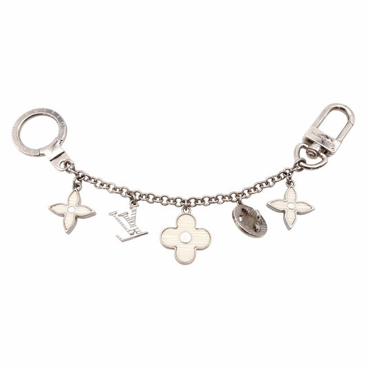 Louis Vuitton Charm Metal/Plastic Silver White