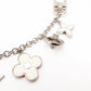 Louis Vuitton Charm Metal/Plastic Silver White