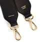 FENDI Zucca Shoulder Strap Bag Brown × Black Felt Leather Gold Hardware 7-10-550