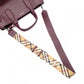BURBERRY Banner Handbag, Leather, Maroon (Red), 2-Way Crossbody