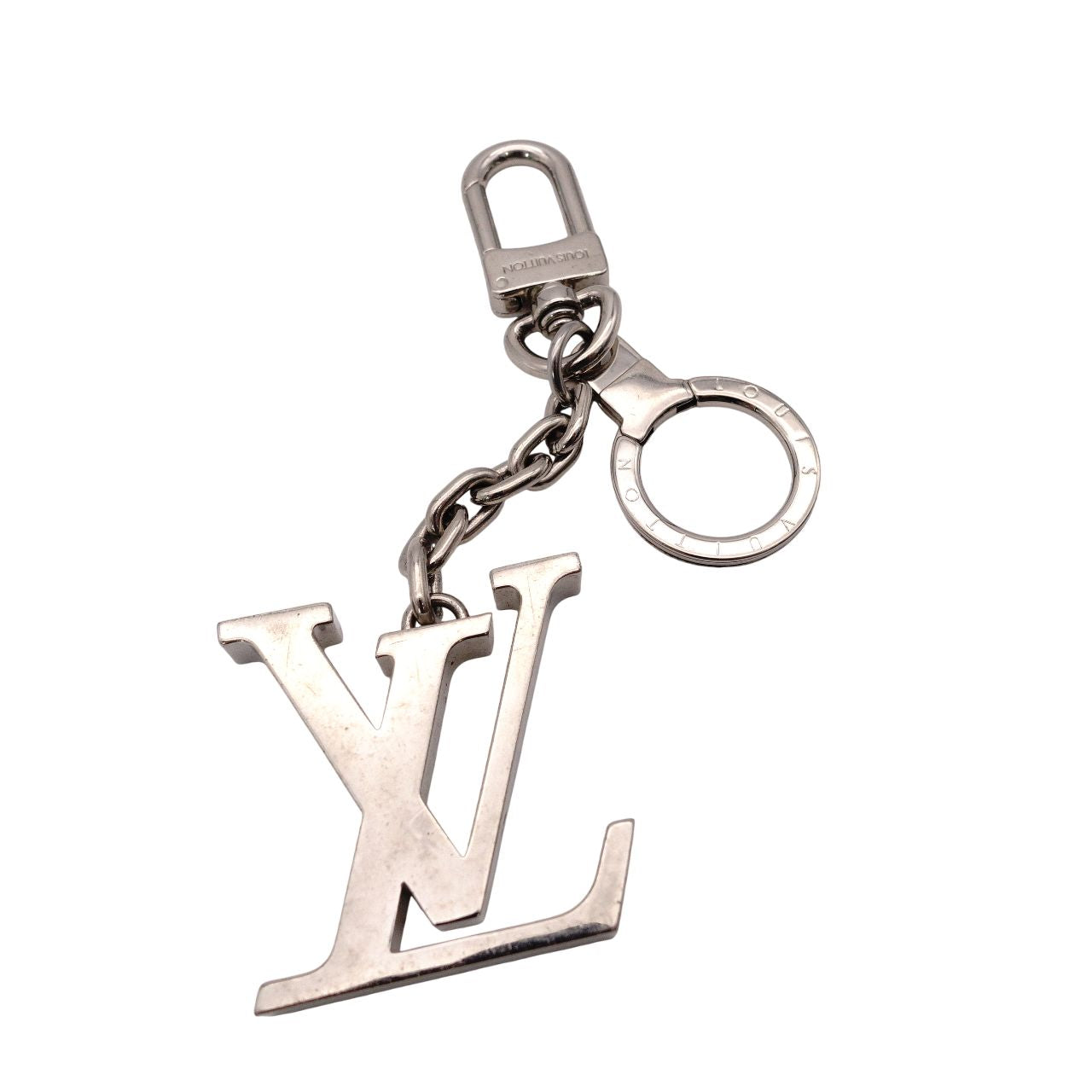 Louis Vuitton Charm Metal Silver Key Charm