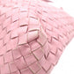 Bottega Veneta Intrecciato Shoulder Bag, Leather, Pink, Chain