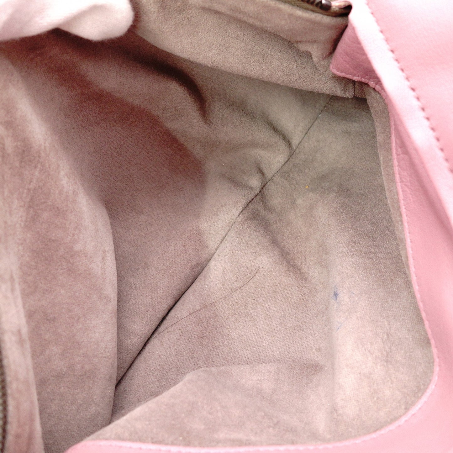 Bottega Veneta Intrecciato Shoulder Bag, Leather, Pink, Chain