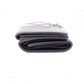 CHANEL Caviar Skin Mademoiselle Tri-fold Wallet, Leather, Black, Gold Hardware, CC Logo