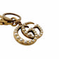 GUCCI Charm Metal Faux Pearl Gold Key Charm