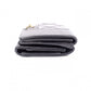 CHANEL Caviar Skin Mademoiselle Tri-fold Wallet, Leather, Black, Gold Hardware, CC Logo