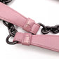 Bottega Veneta Intrecciato Shoulder Bag, Leather, Pink, Chain