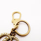 GUCCI Charm Metal Faux Pearl Gold Key Charm