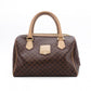 CELINE Macadam Handbag PVC Leather Vintage