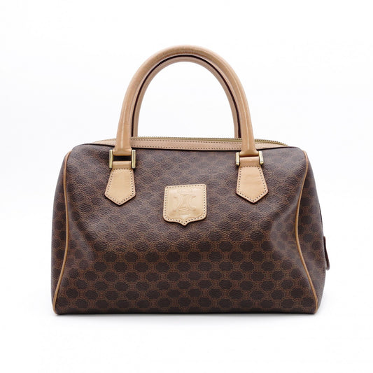 CELINE Macadam Handbag PVC Leather Vintage