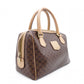 CELINE Macadam Handbag PVC Leather Vintage