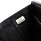 CHANEL Caviar Skin Mademoiselle Tri-fold Wallet, Leather, Black, Gold Hardware, CC Logo