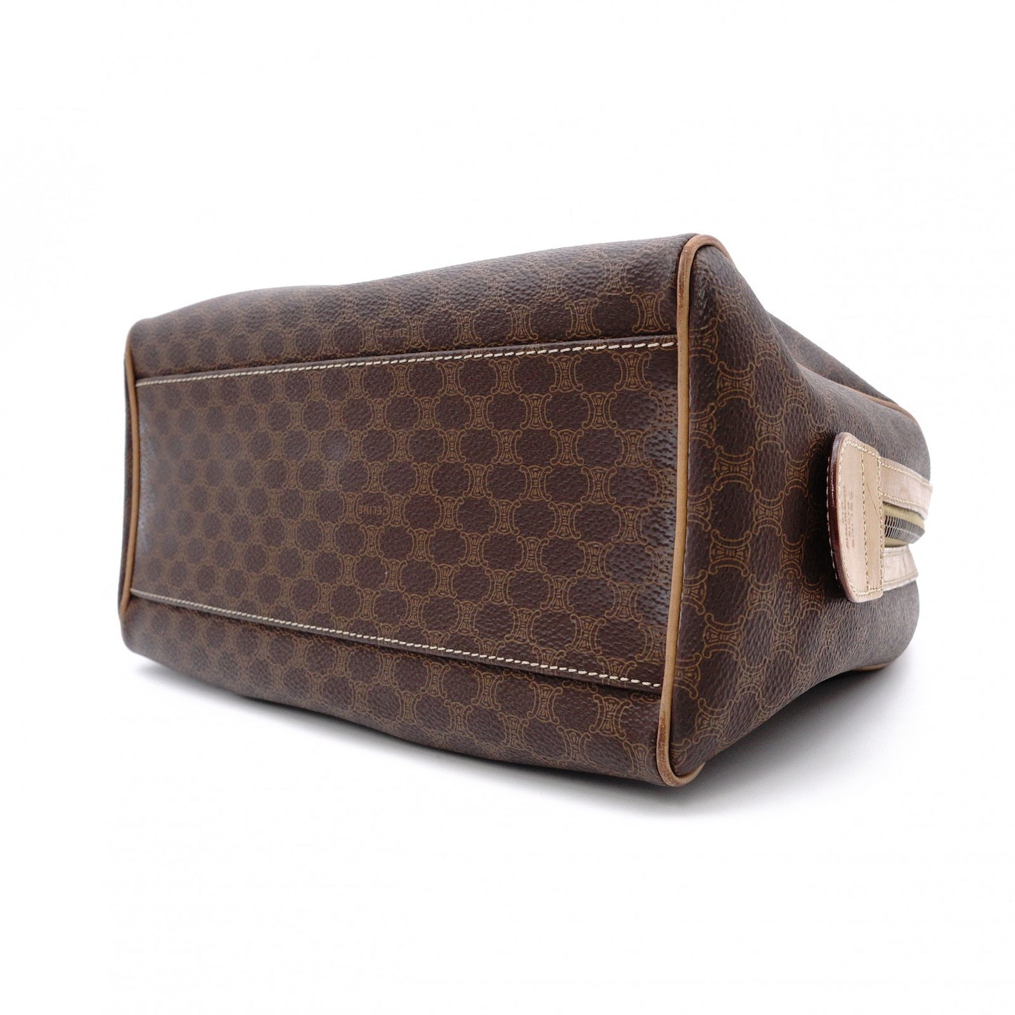 CELINE Macadam Handbag PVC Leather Vintage