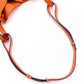 LOEWE Hammock Small Shoulder Bag, Leather, Orange, 2-Way Crossbody, Anagram