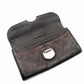 Louis Vuitton Mahina Iris Long Wallet Leather Black Wallet Silver Hardware 7-9-479