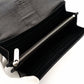 Louis Vuitton Mahina Iris Long Wallet Leather Black Wallet Silver Hardware 7-9-479