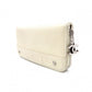 CHANEL Long Wallet Leather Off-White Wallet