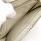 CHANEL Long Wallet Leather Off-White Wallet