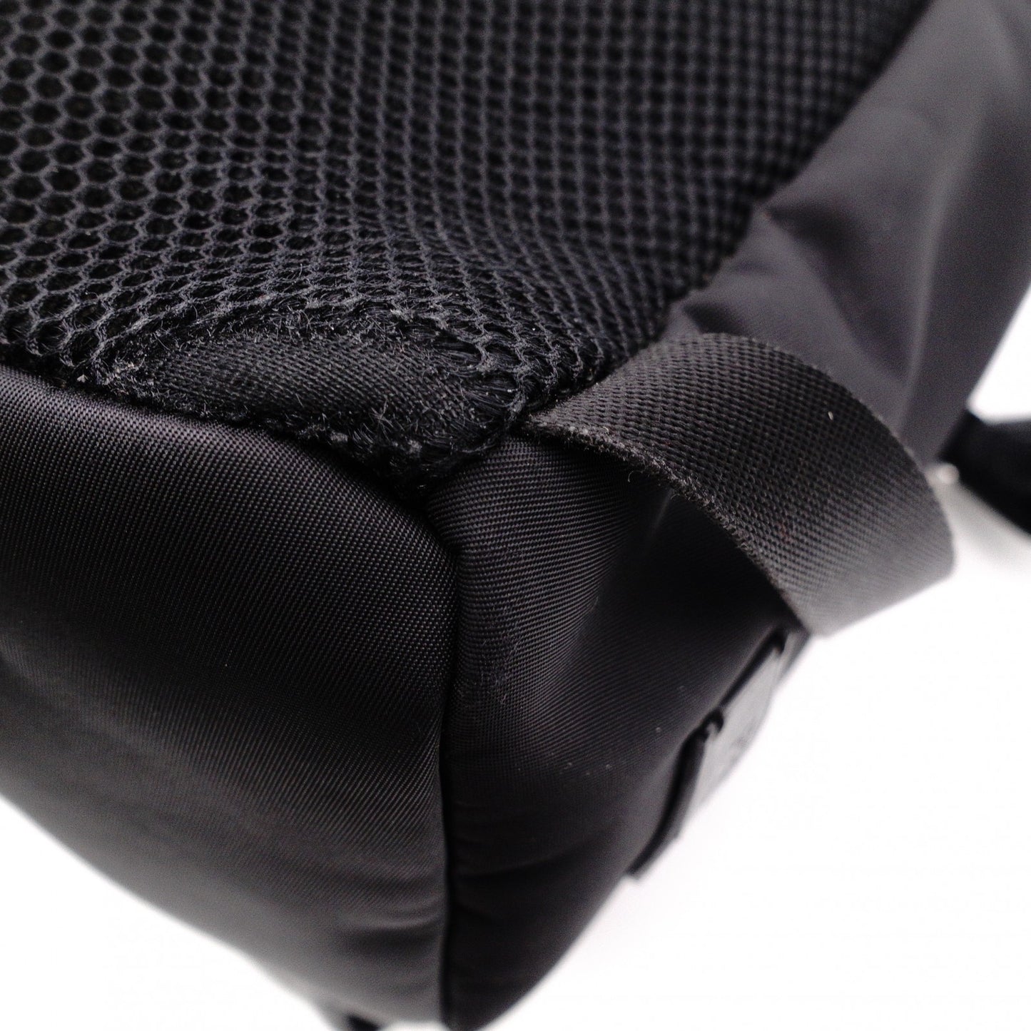 FENDI Bags Bugs Monster Backpack, Daypack, Leather/Nylon, Black, Logo
