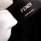 FENDI Bags Bugs Monster Backpack, Daypack, Leather/Nylon, Black, Logo