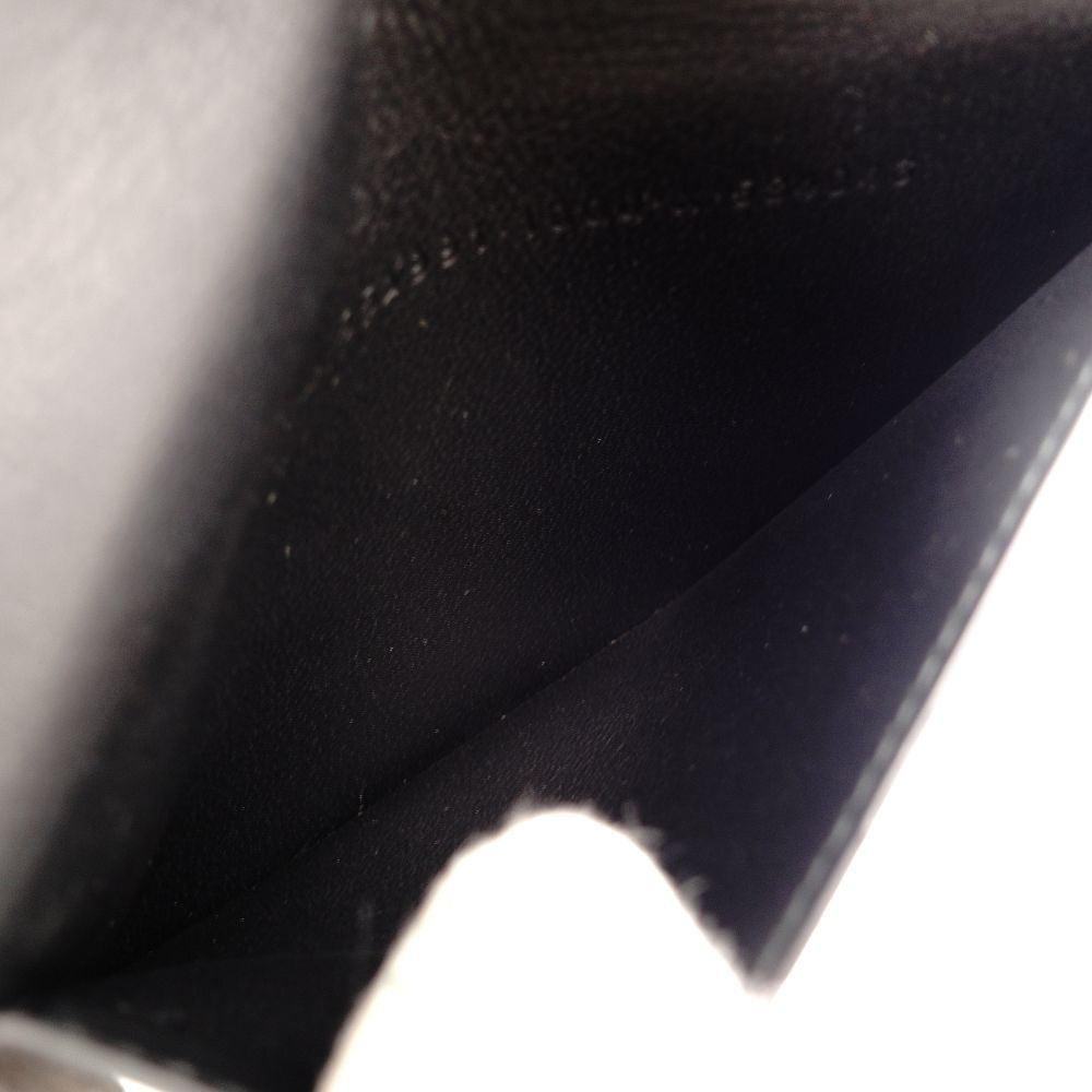 Balenciaga Passport Case Black BB Logo Black Leather Notebook Cover 7-10-883