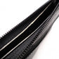 CHANEL Caviar Skin Coco Logo Long Wallet, Leather, Black, CC Logo