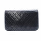 CHANEL シャネル マトラッセ ショルダーバッグ レザー ブラック【中古】 レディース