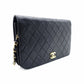 CHANEL シャネル マトラッセ ショルダーバッグ レザー ブラック【中古】 レディース