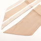 Christian Dior Mitzah Scarf 100% Silk Twilly Pink Beige × White 7-10-842