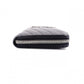 SAINT LAURENT Cassandra Long Wallet, Leather, Black, YSL Logo, Silver Hardware