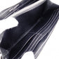SAINT LAURENT Cassandra Long Wallet, Leather, Black, YSL Logo, Silver Hardware