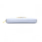 GUCCI Zumi Long Wallet, Leather, Blue, Gold Hardware