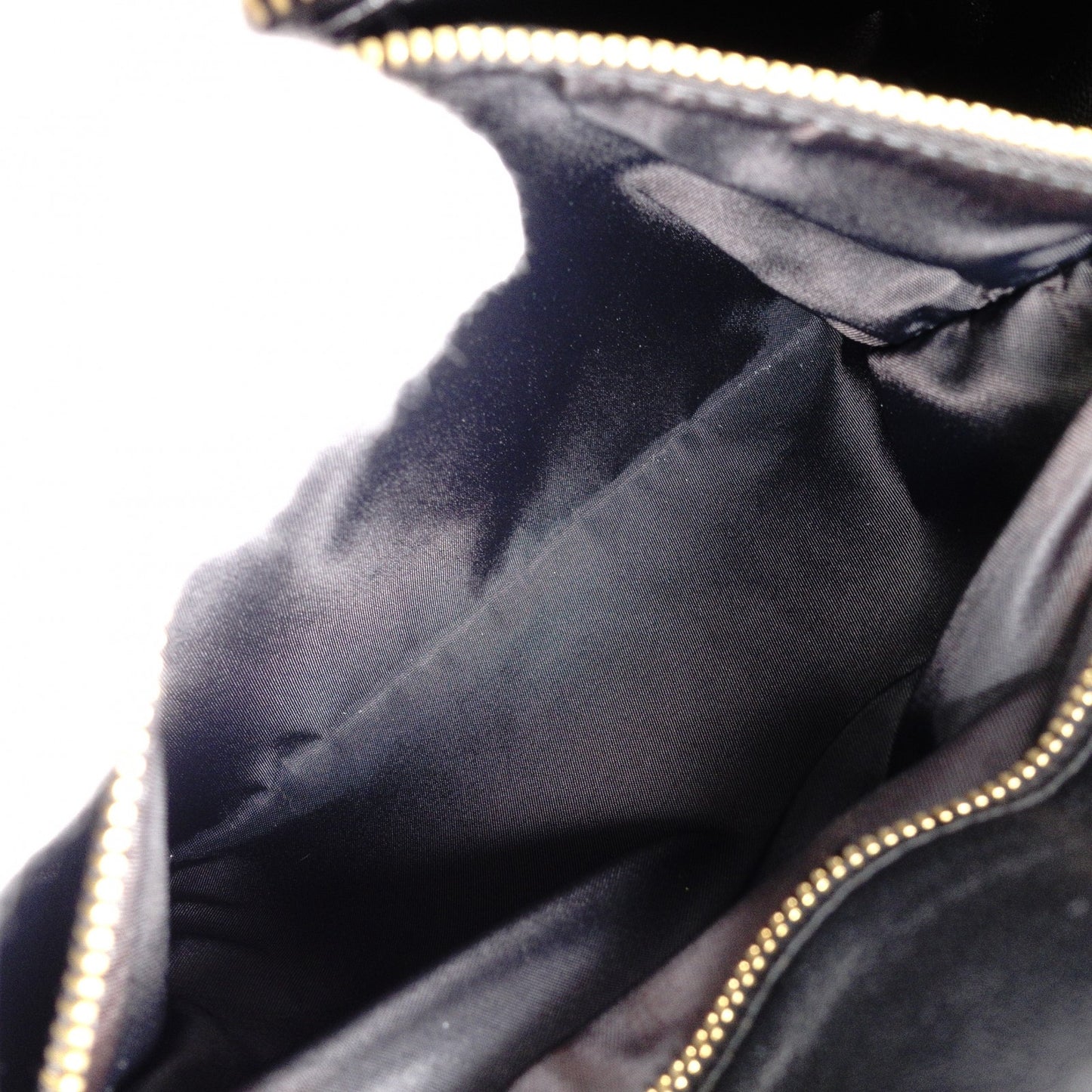 Christian Dior Cannage Lady Dior Handbag, Leather, Black, 2-Way, Gold Hardware