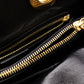 Christian Dior Cannage Lady Dior Handbag, Leather, Black, 2-Way, Gold Hardware